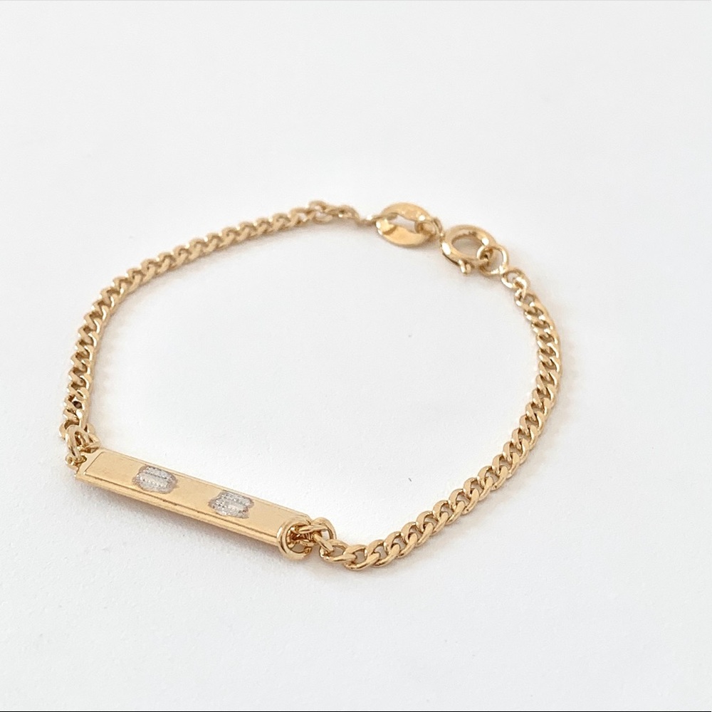 Gold filled kids bracelet